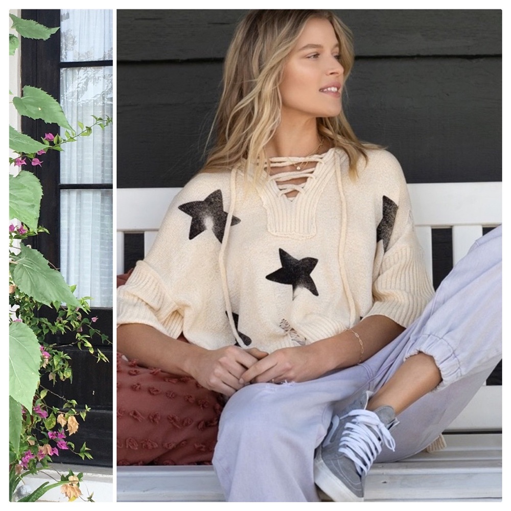 POL Star Spangled Stars Transitional Top - Picture 6 of 16